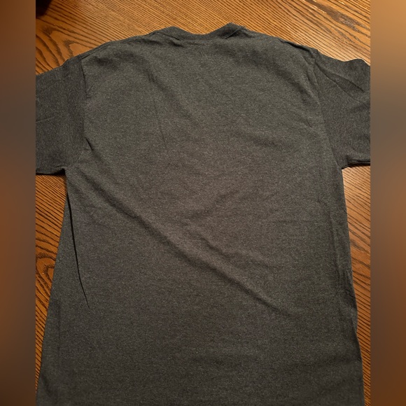 short sleeve charcoal, gray T-shirt - Picture 2 of 5